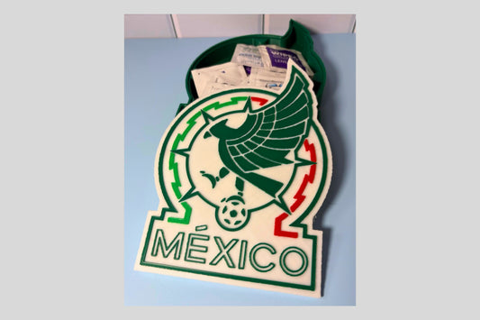 Mexico National Team 3D Decorative Box – Soccer Dad Gift & Man Cave Decor My Store