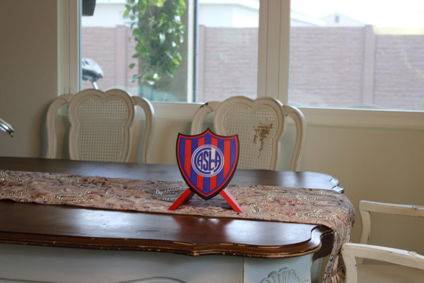 Escudo 3D de Los Cuervos de Boedo. Club San Lorenzo de Almagro. El Santo. Solo para fanáticos.