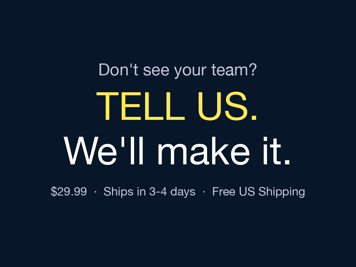 Custom Team Build $29.99 ships 3-4 days