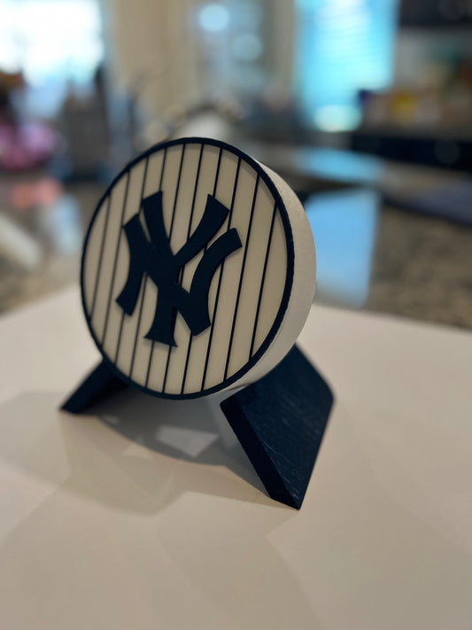 New York Yankees Pinstripe 3D Decorative Box