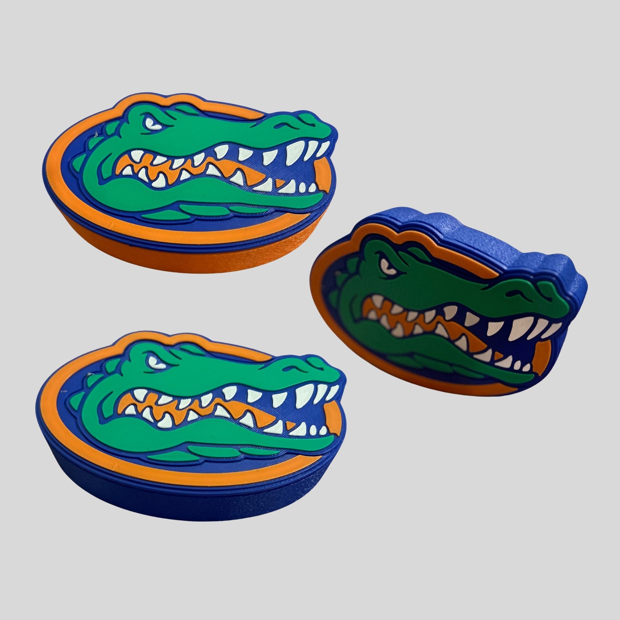 Florida Gators 3D Printed Storage Box | UF Gift | Graduation Gift | Desk Organizer | Go Gators College Gift Tiki-Taka3D