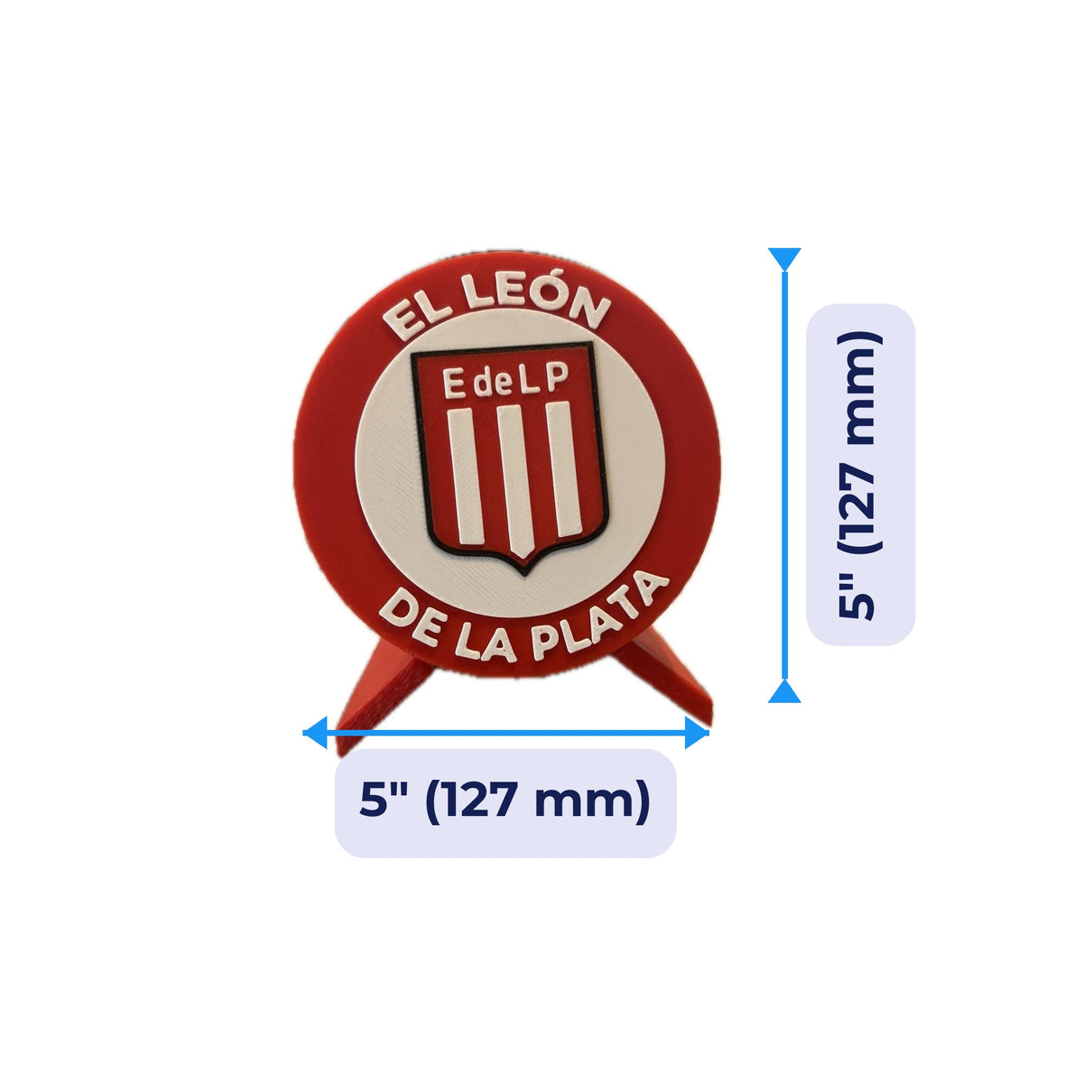 3D printed roundel display 5 inch (127 mm) size, fan gift, made in USA