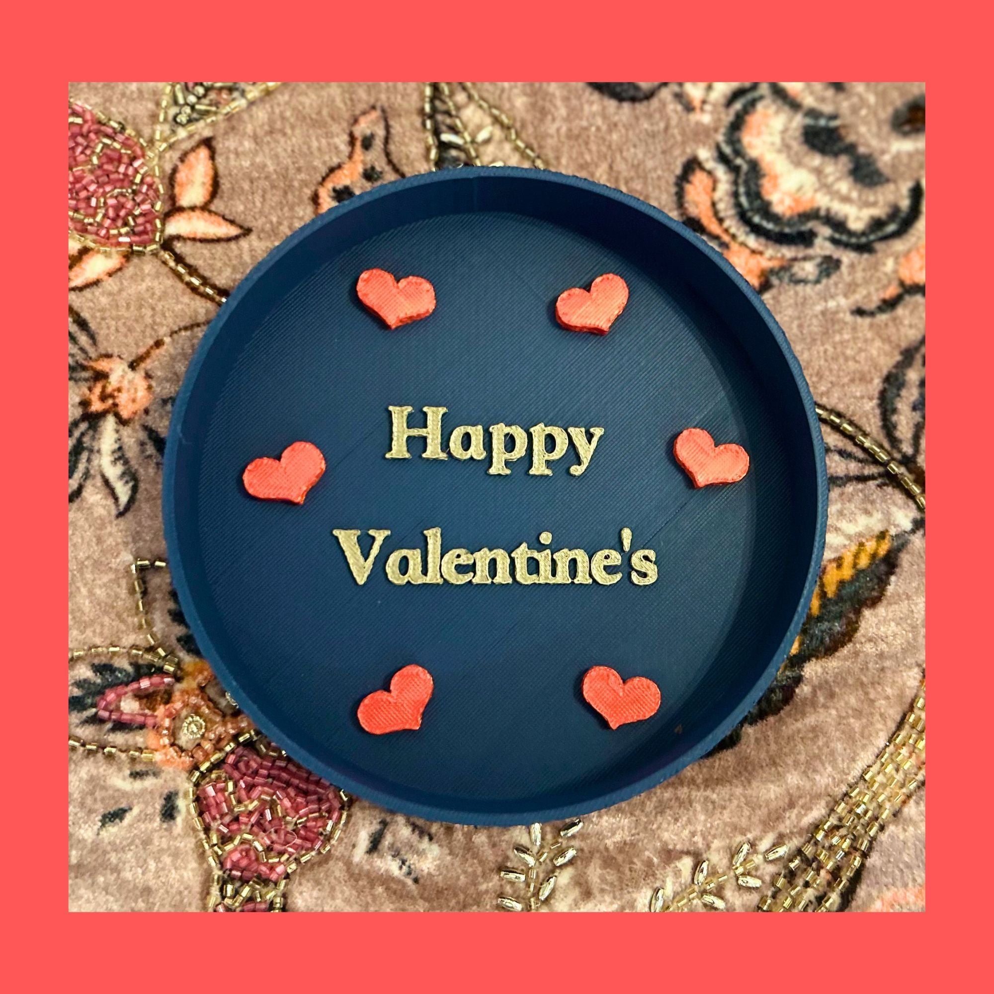 NY Yankees 3D Logo Stash Box. Blue and Iridium Gold Colored. Tiki-Taka3D