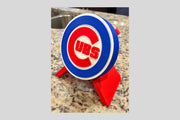 Chicago Cubs 3D Plaque | Each Piece is Unique | Premium Baseball Fan Decor | Unique Sports Fan Gift Tiki-Taka3D