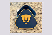 Pumas UNAM 3D Printed Plaque | Universitario Soccer Shield | Customizable NFC | Handmade Mexican Fan Art| Mancave Sign Tiki-Taka3D