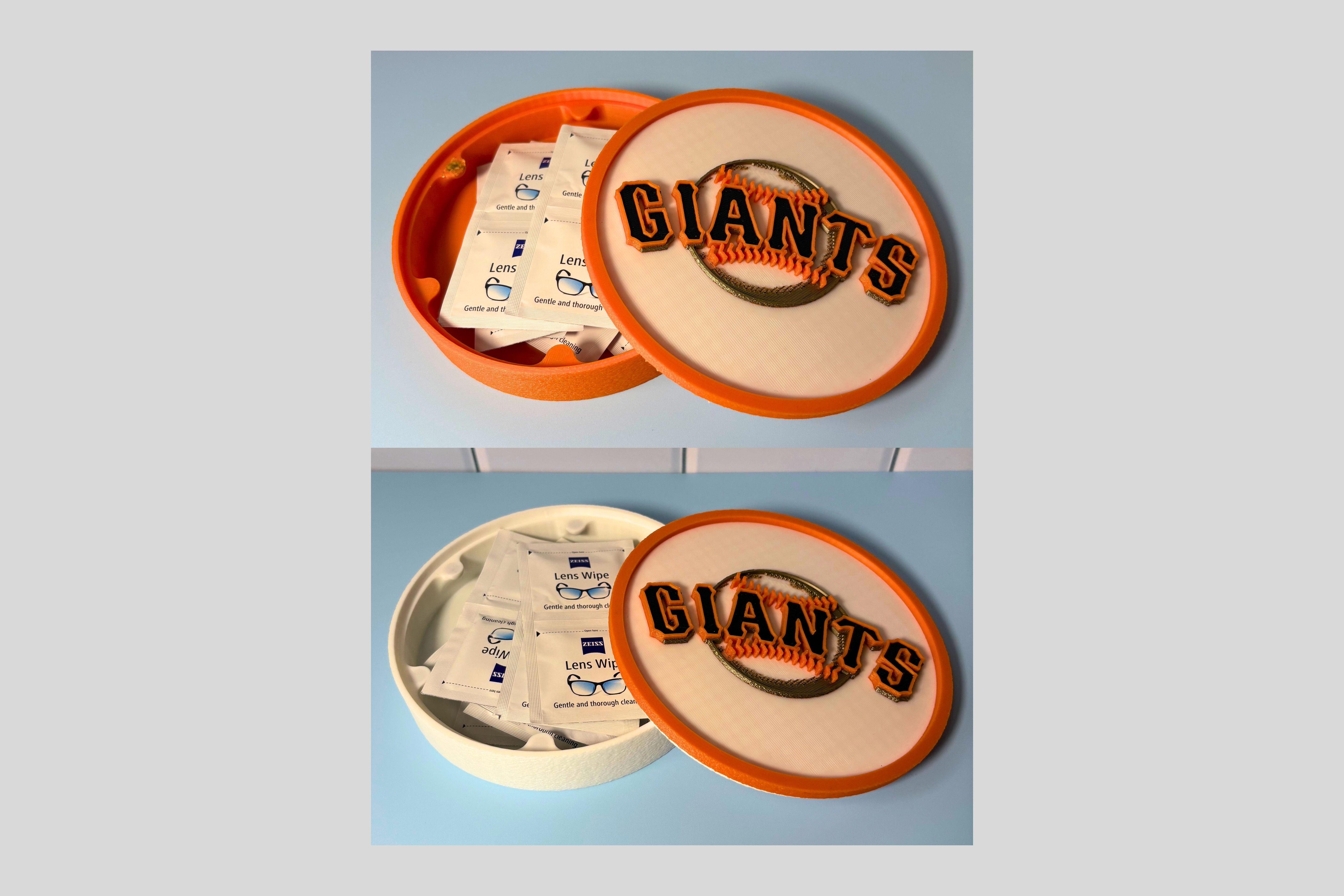 Customized San Francisco Giants 3D Printed Plaque: Unique MLB Baseball Fan Gift for Sports Decor Tiki-Taka3D