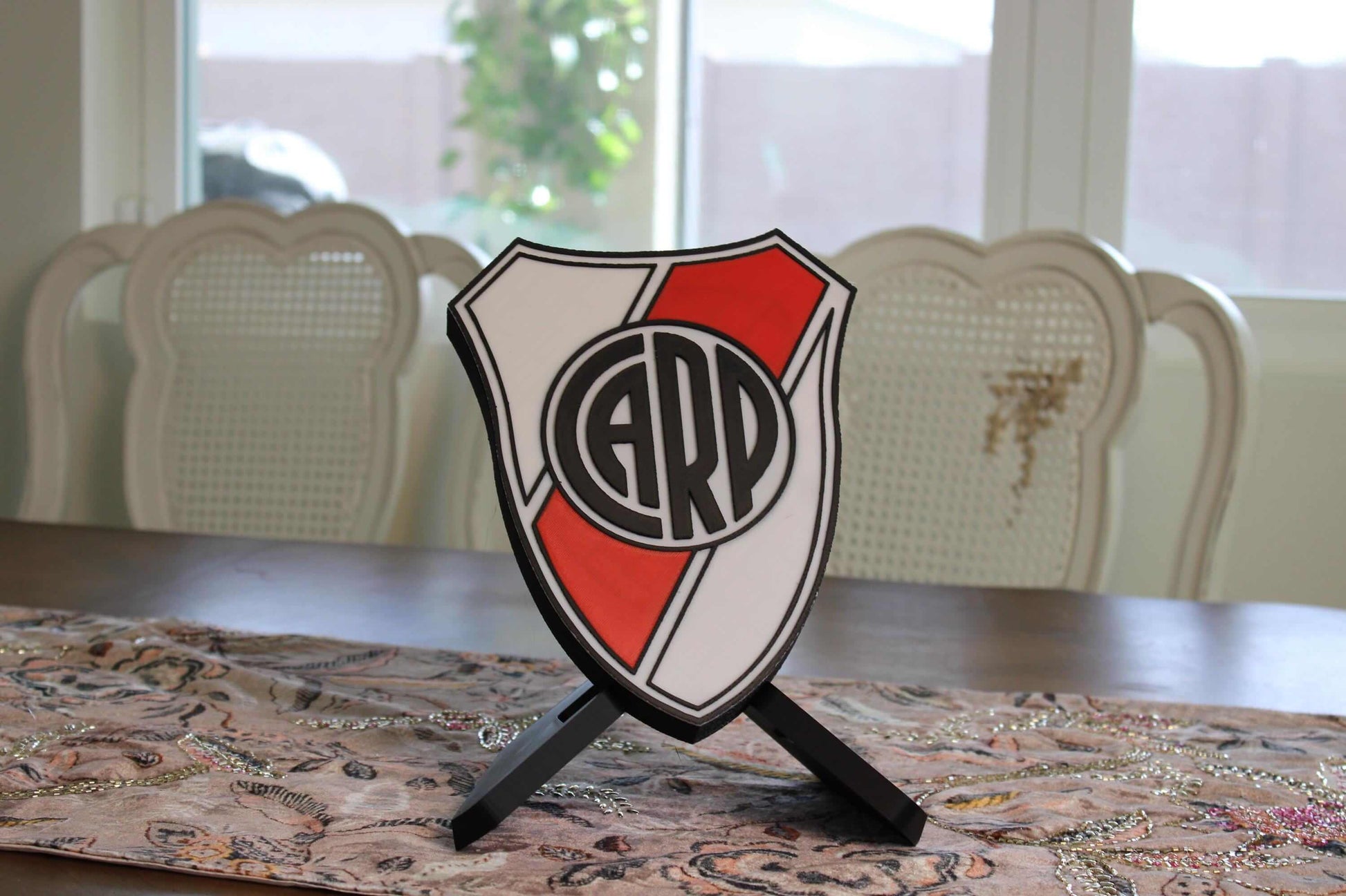 River Plate 3D Printed Plaque – Soccer Desk Decor & Gift for Coach or Fan My Store