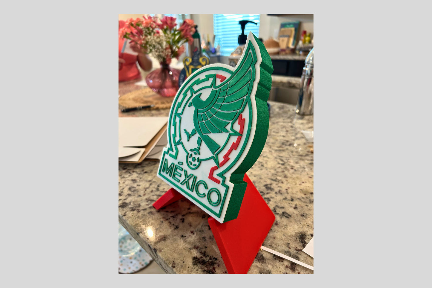 Mexico National Team 3D Decorative Box – Soccer Dad Gift & Man Cave Decor My Store