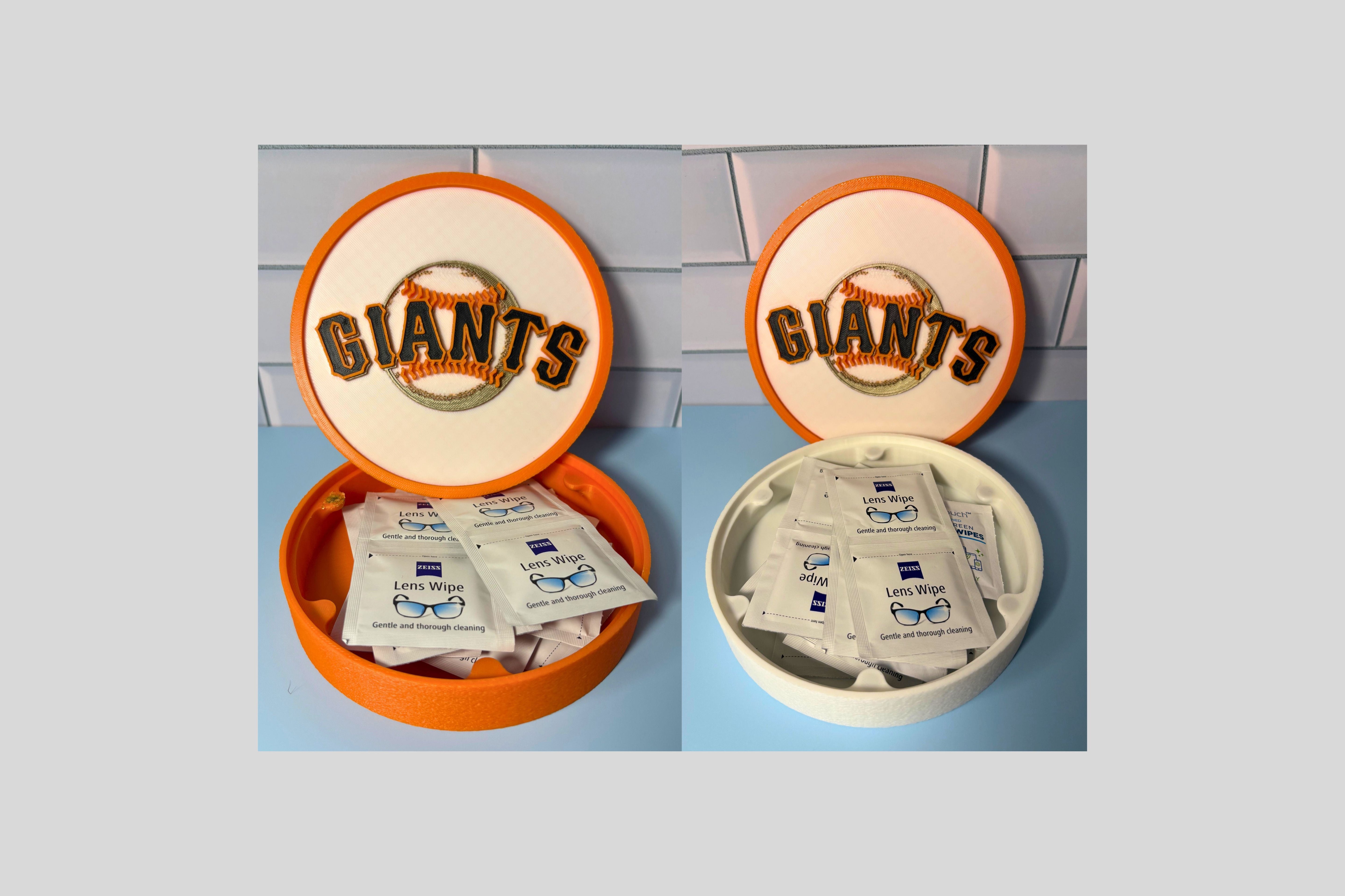 Customized San Francisco Giants 3D Printed Plaque: Unique MLB Baseball Fan Gift for Sports Decor Tiki-Taka3D