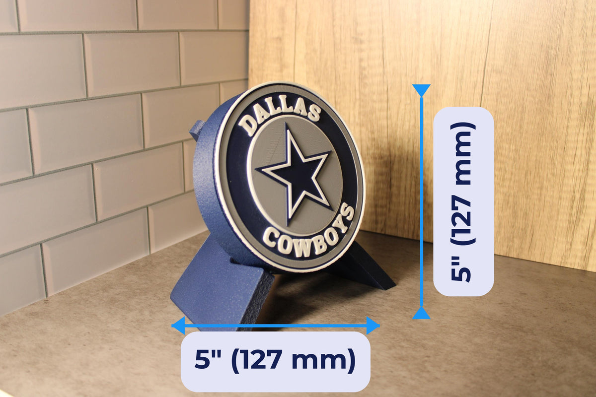 3D printed roundel display 5 inch (127 mm) size, fan gift, made in USA