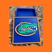 Florida Gators 3D Printed Storage Box | UF Gift | Graduation Gift | Desk Organizer | Go Gators College Gift Tiki-Taka3D