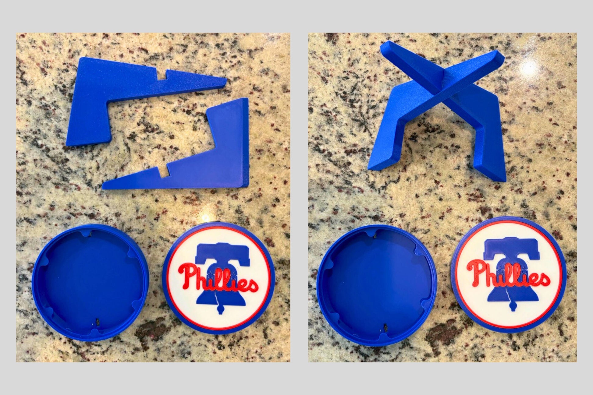 Customized Philadelphia Phillies 3D Printed Plaque: Unique MLB Baseball Fan Gift for Sports Decor Tiki-Taka3D