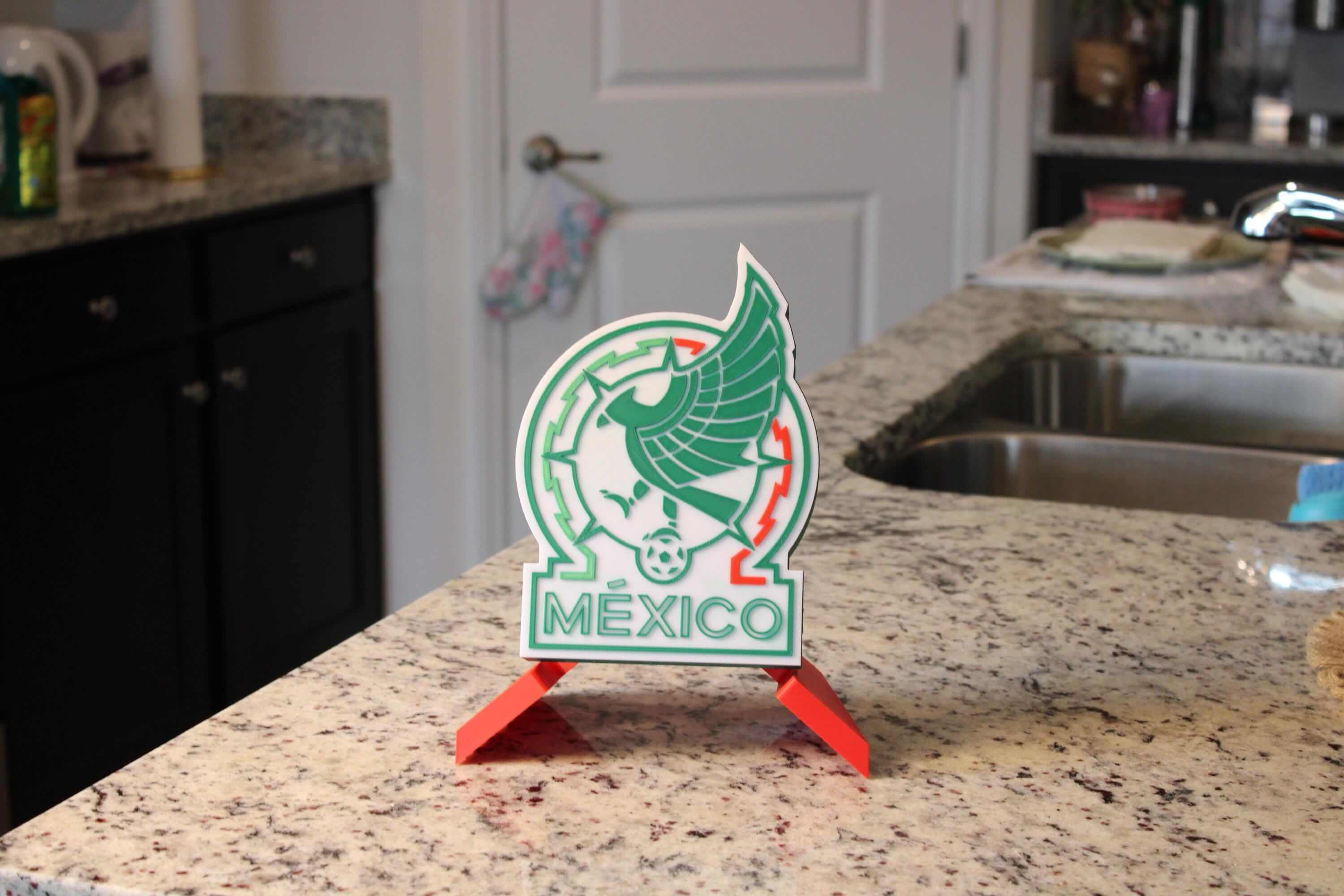 Mexico National Team 3D Printed Plaque – Soccer Dad Gift & Man Cave Decor My Store