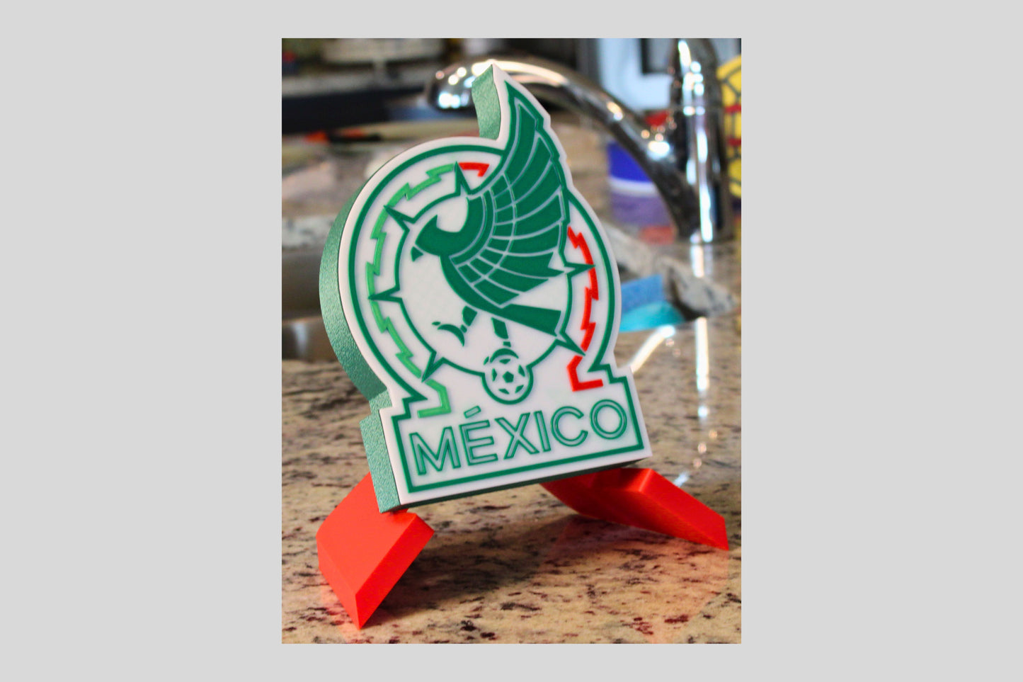 Mexico National Team 3D Decorative Box – Soccer Dad Gift & Man Cave Decor My Store