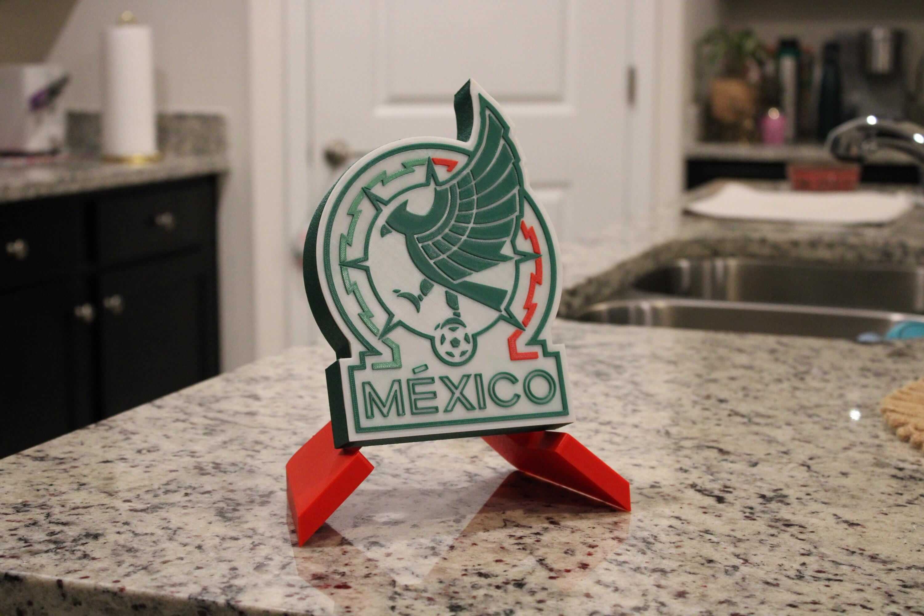 Mexico National Team 3D Printed Plaque – Soccer Dad Gift & Man Cave Decor My Store