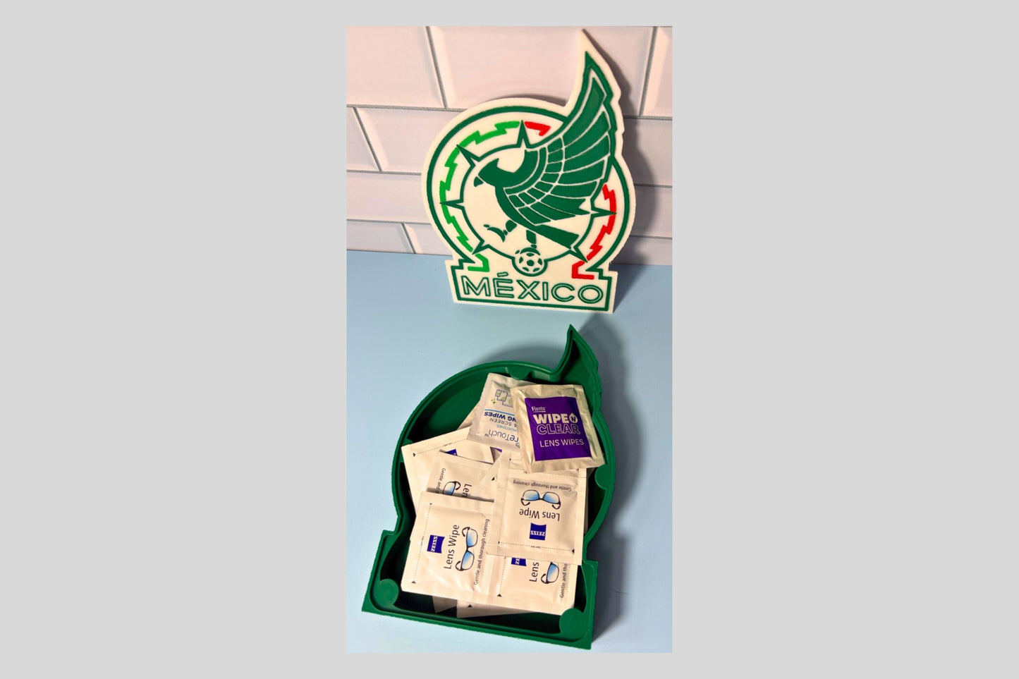 Mexico National Team 3D Decorative Box – Soccer Dad Gift & Man Cave Decor My Store