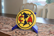 Club América 3D Printed Emblem – Perfect Soccer Gift for True Americanistas Tiki-Taka3D