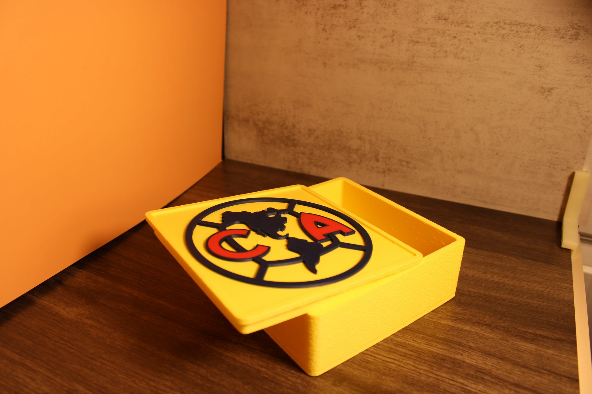 Club América 3D Printed Emblem – Perfect Soccer Gift for True Americanistas Tiki-Taka3D