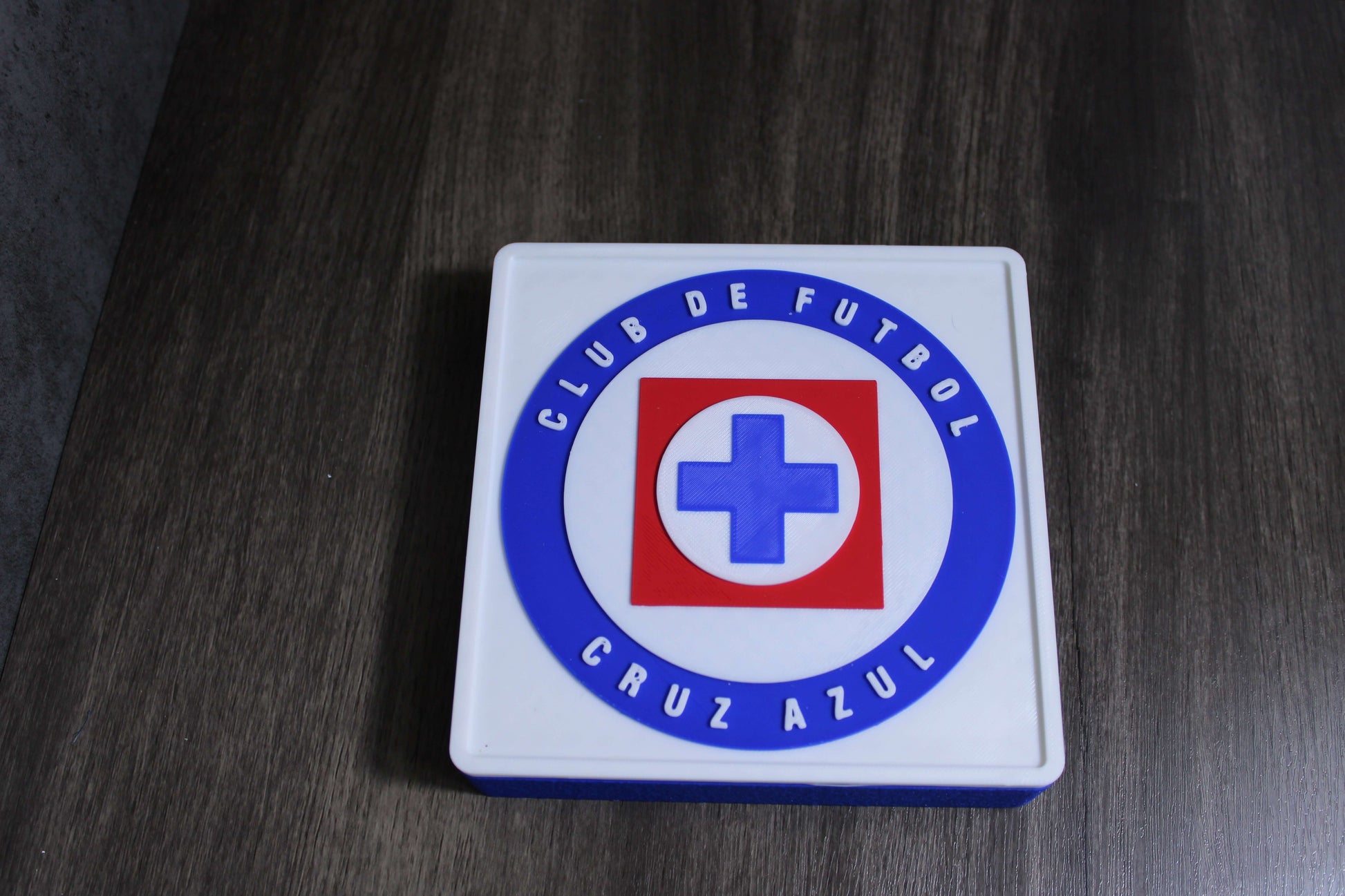 Club de Fútbol Cruz Azul. La Máquina Cementera.Liga MX.  Mejor regalo para un Celeste. Soccer Regalo para papá/hermano/primo/etc. 3D Printed Tiki-Taka3D