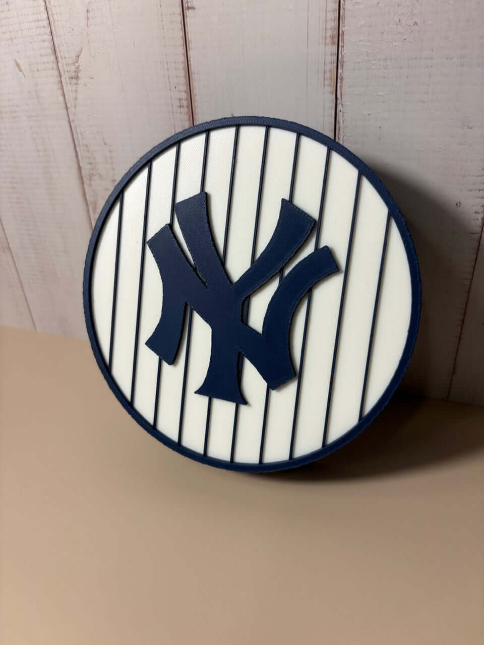 NY Yankees 3D Logo Stash Box featuring vibrant colors and high-quality materials, perfect for MLB fans.