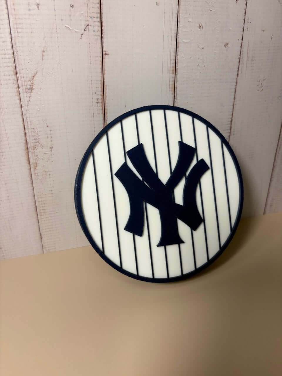 NY Yankees 3D logo stash box featuring vibrant colors and premium quality material, perfect for baseball fans.