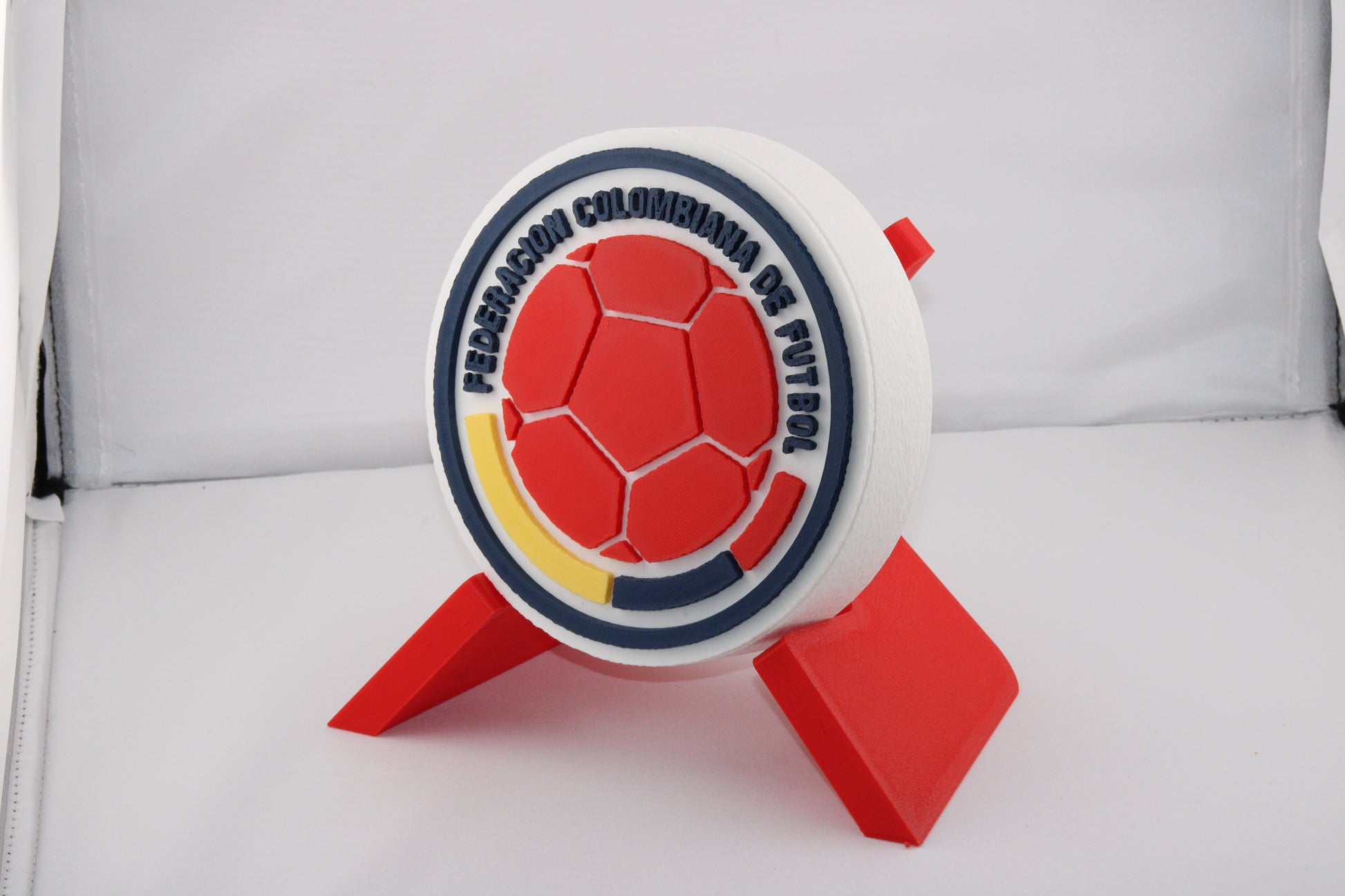 Colombia 3D Printed Soccer Emblem – Fan Gift for Proud Cafeteros Supporters Tiki-Taka3D