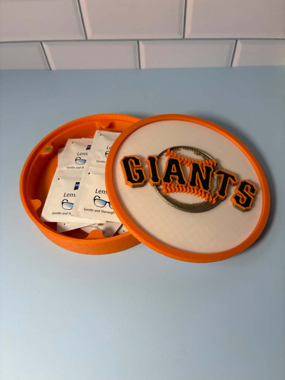 Customized San Francisco Giants 3D Printed Plaque: Unique MLB Baseball Fan Gift for Sports Decor Tiki-Taka3D