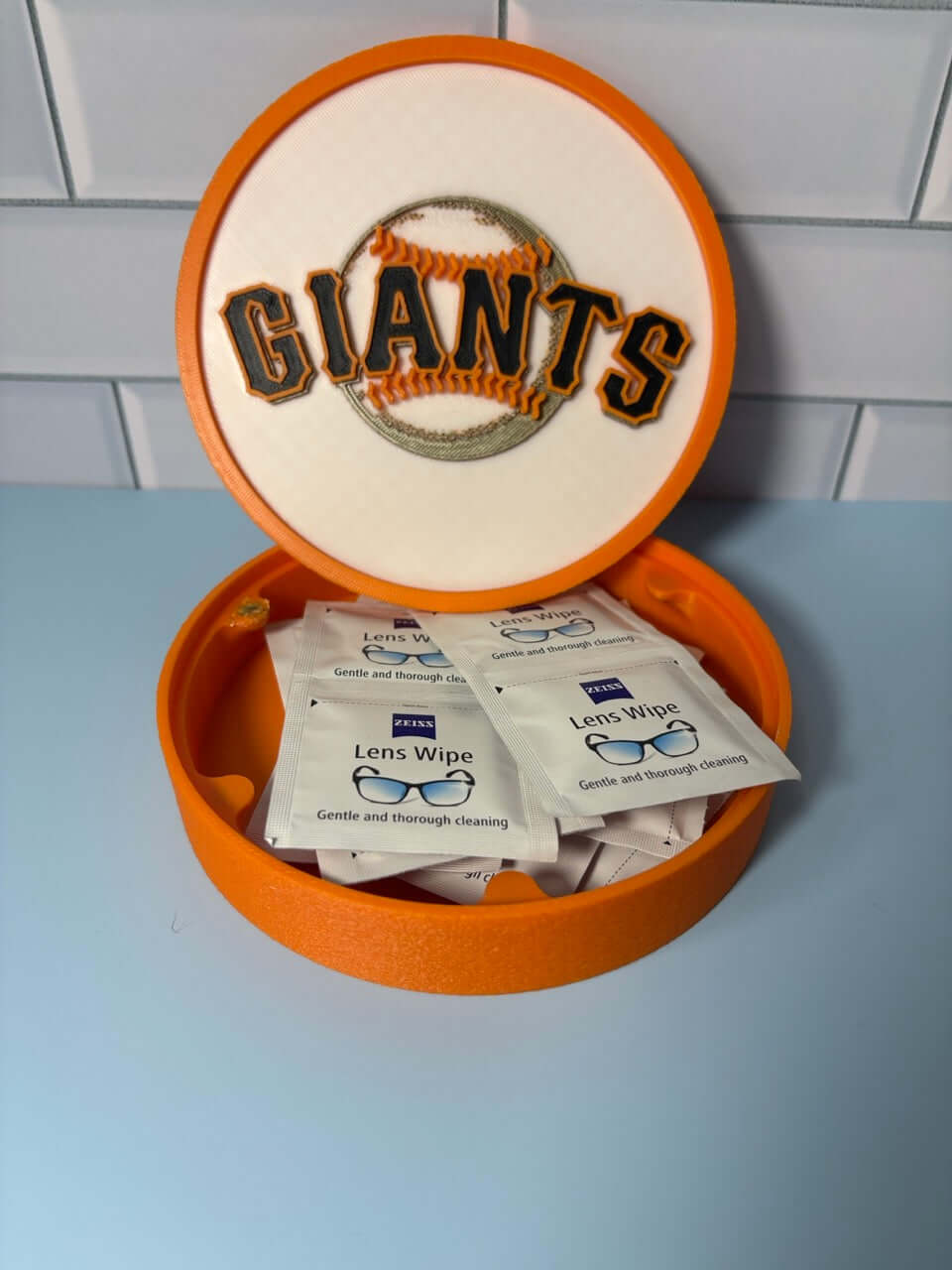 Customized San Francisco Giants 3D Printed Plaque: Unique MLB Baseball Fan Gift for Sports Decor Tiki-Taka3D