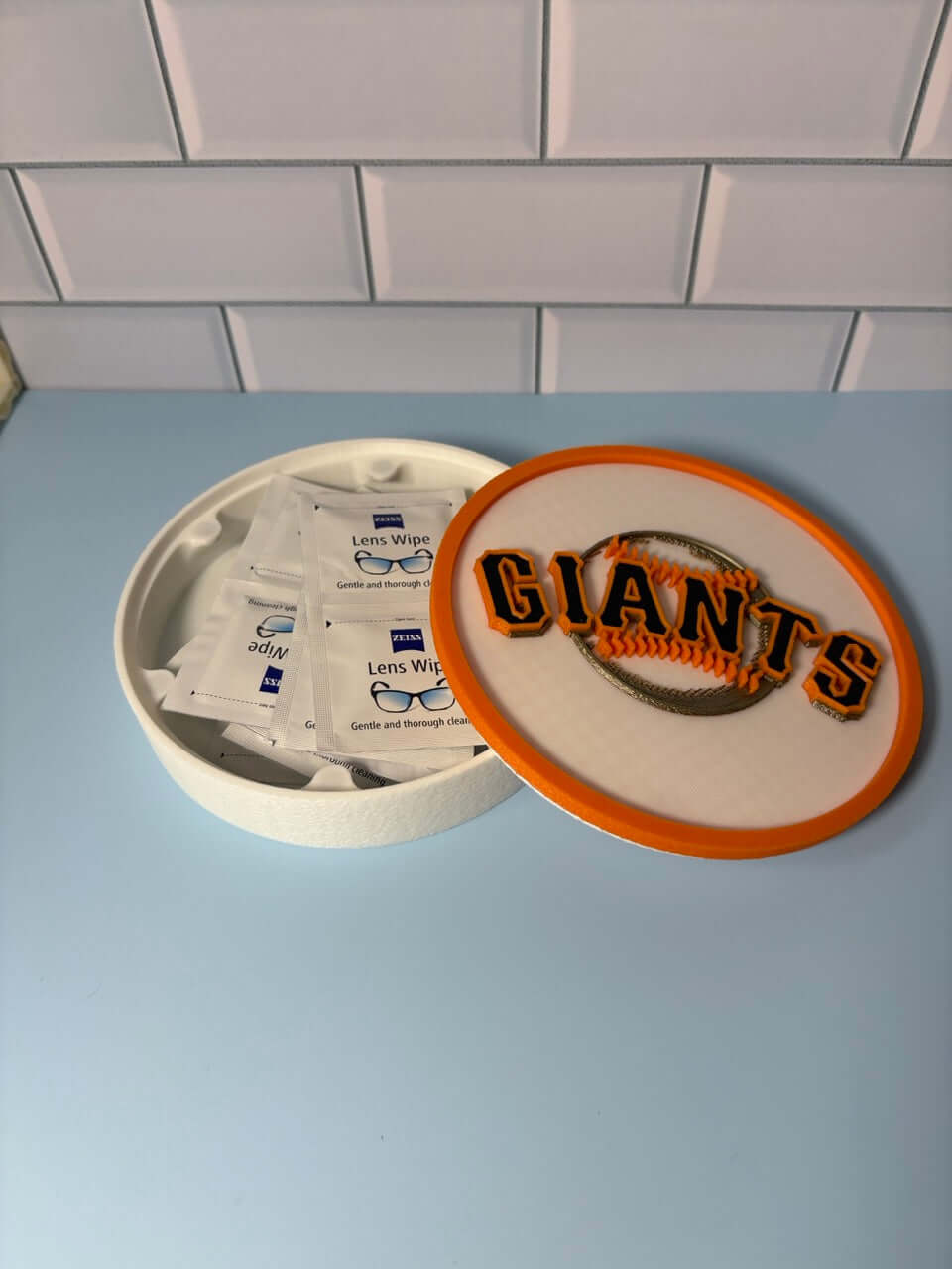Customized San Francisco Giants 3D Printed Plaque: Unique MLB Baseball Fan Gift for Sports Decor Tiki-Taka3D