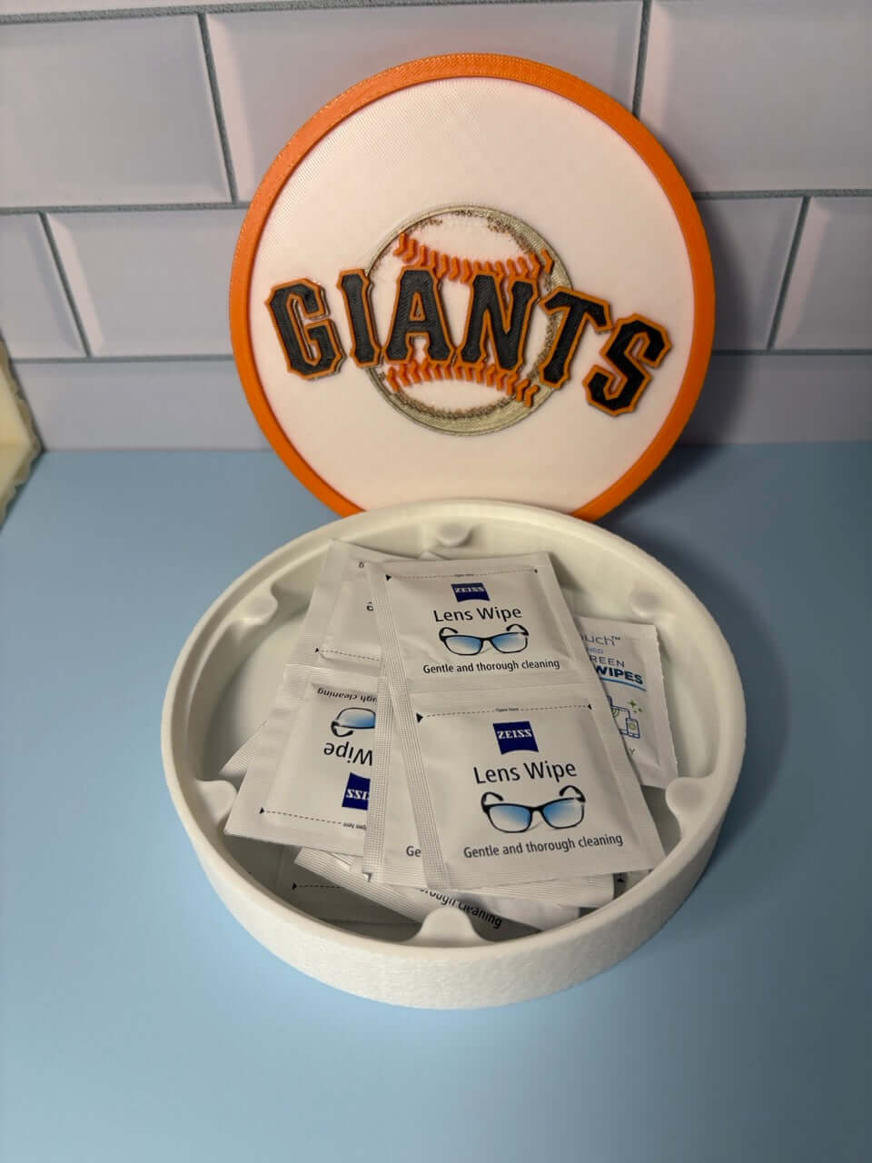Customized San Francisco Giants 3D Printed Plaque: Unique MLB Baseball Fan Gift for Sports Decor Tiki-Taka3D