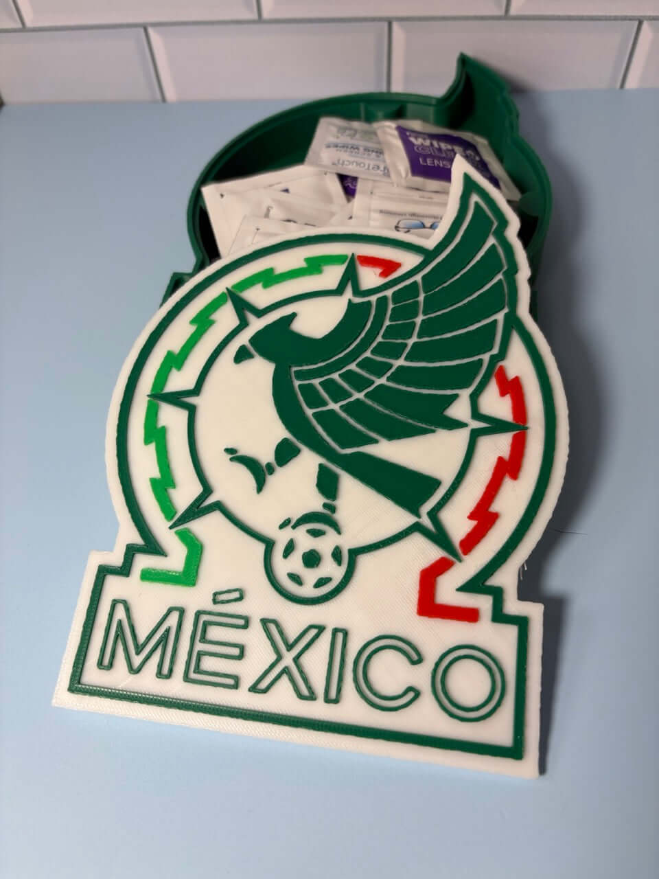 Mexico National Team 3D Printed Plaque – Soccer Dad Gift & Man Cave Decor My Store