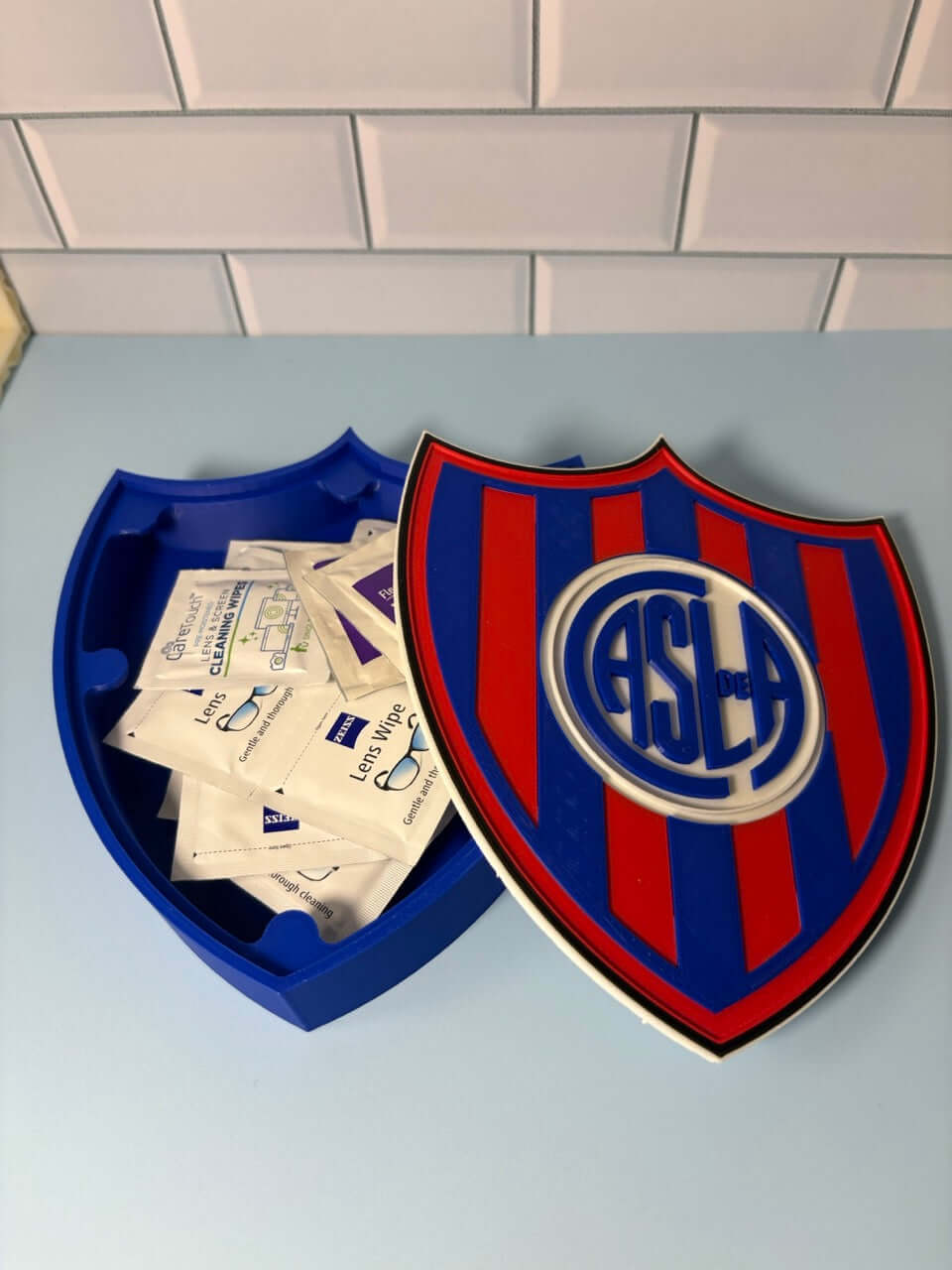 San Lorenzo 3D Printed Emblem – Cuervos de Boedo Fan Collectible Tiki-Taka3D