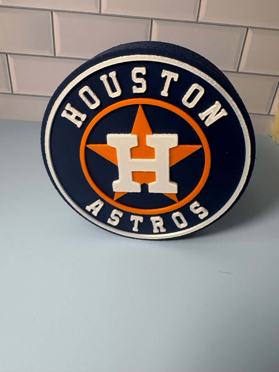 Customized Houston Astros 3D Logo Stash Box: Unique MLB Baseball Fan Gift Tiki-Taka3D