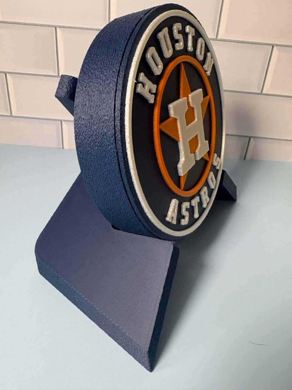 Customized Houston Astros 3D Logo Stash Box: Unique MLB Baseball Fan Gift Tiki-Taka3D