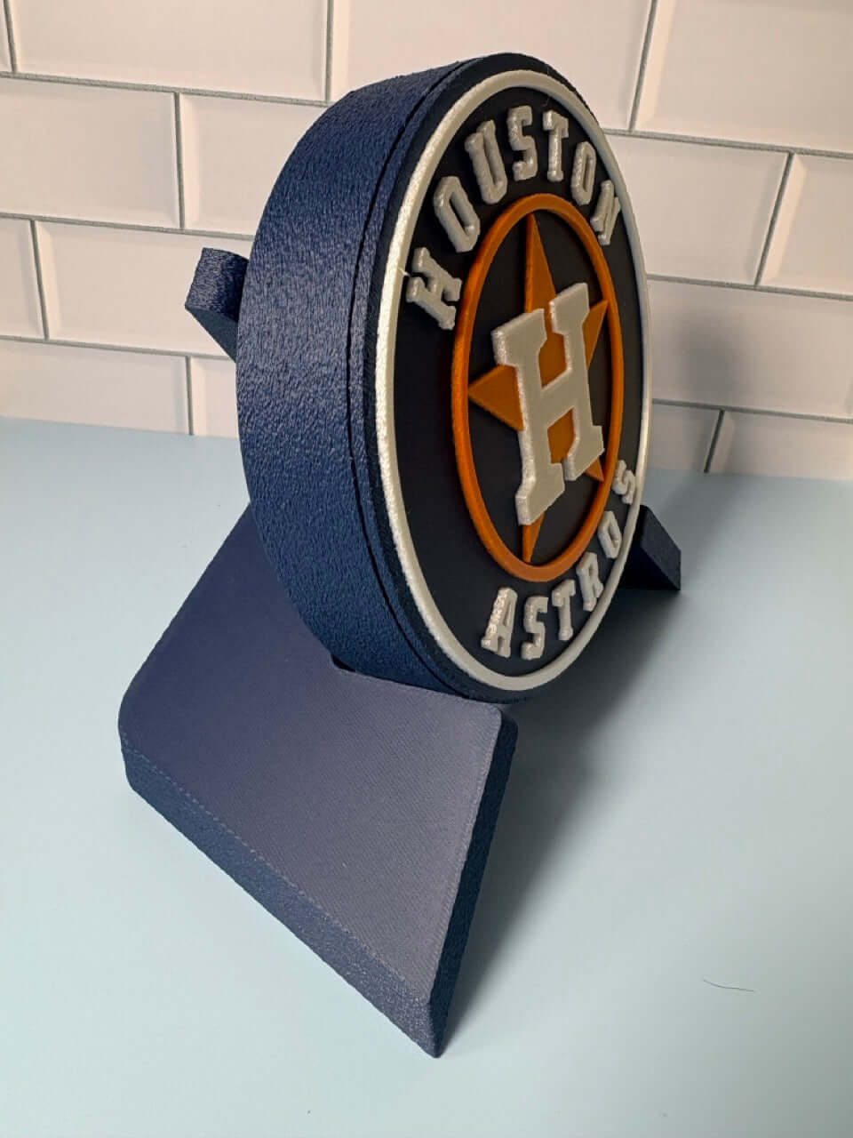 Customized Houston Astros 3D Logo Stash Box: Unique MLB Baseball Fan Gift Tiki-Taka3D