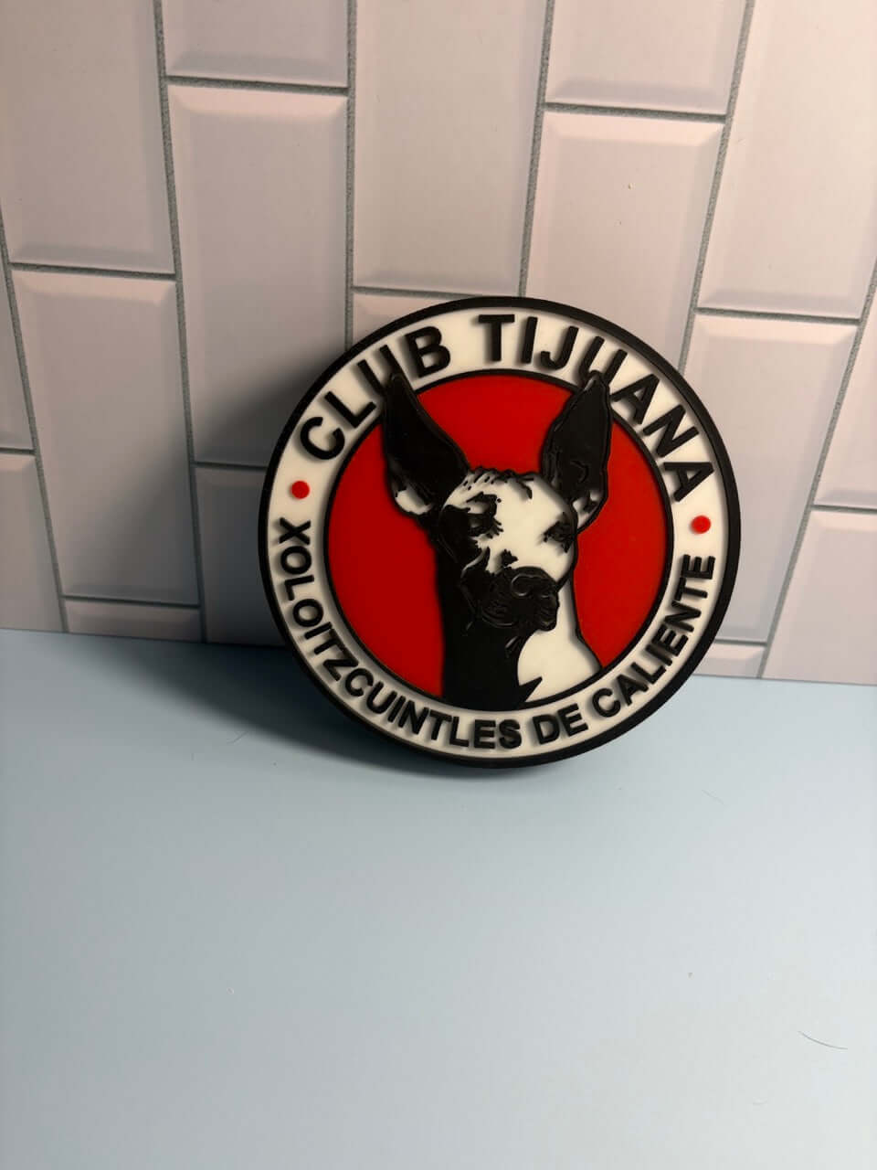 Club Tijuana Xolos 3D Wall Plaque | Magnetic Keepsake Box | Unique Soccer Fan Art Tiki-Taka3D