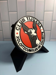 Club Tijuana Xolos 3D Wall Plaque | Magnetic Keepsake Box | Unique Soccer Fan Art Tiki-Taka3D