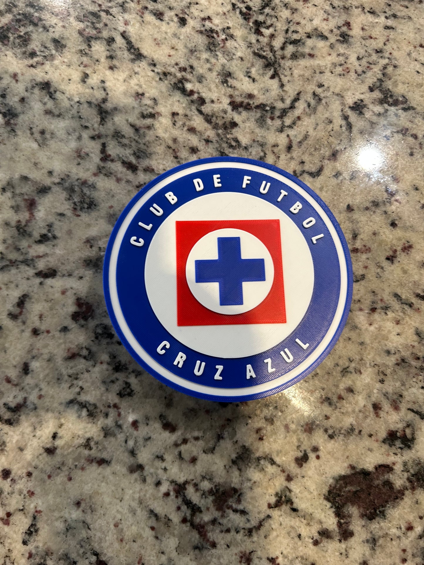 Cruz Azul 3D Printed Decorative Box