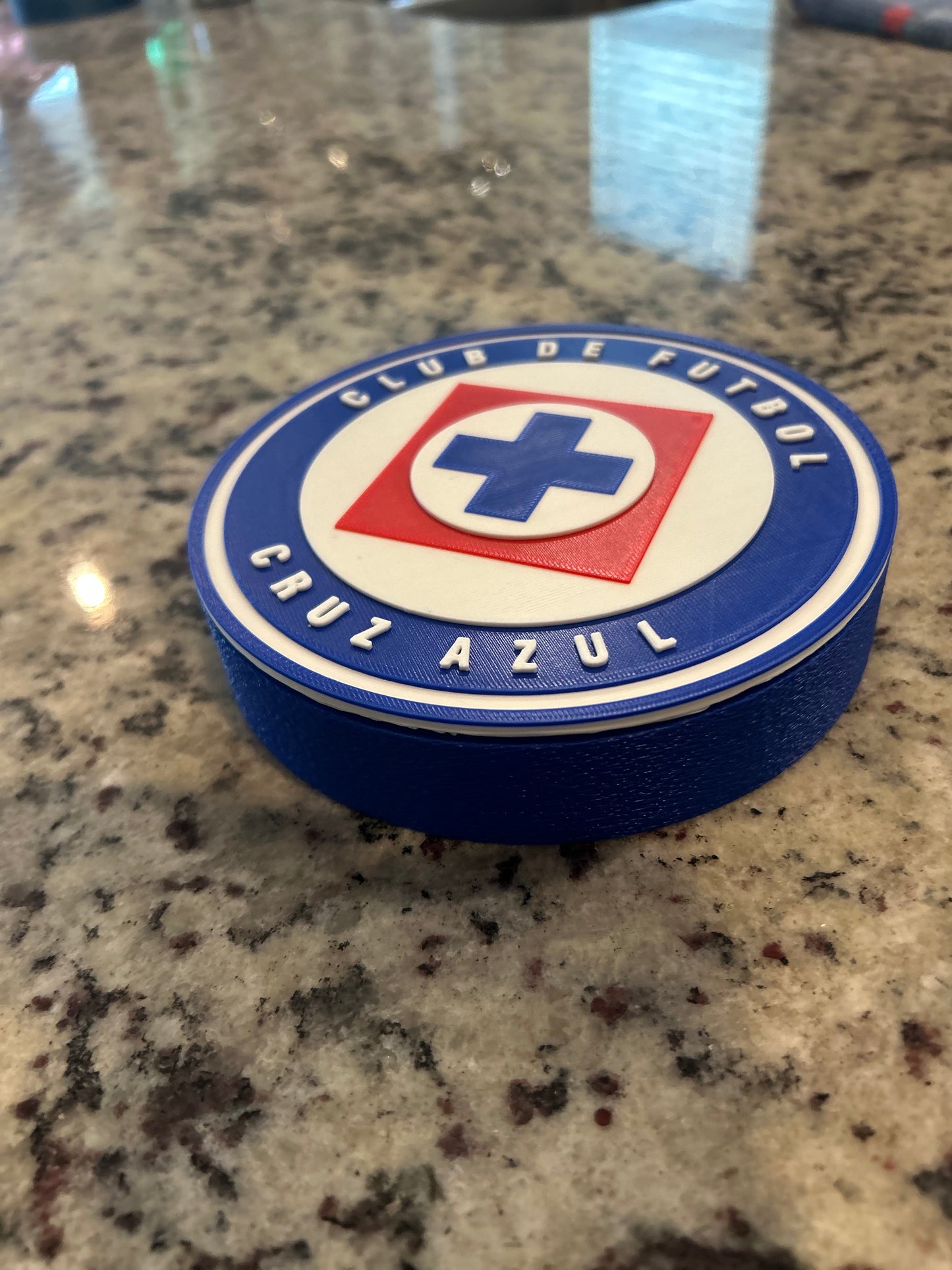 Cruz Azul 3D Printed Decorative Box