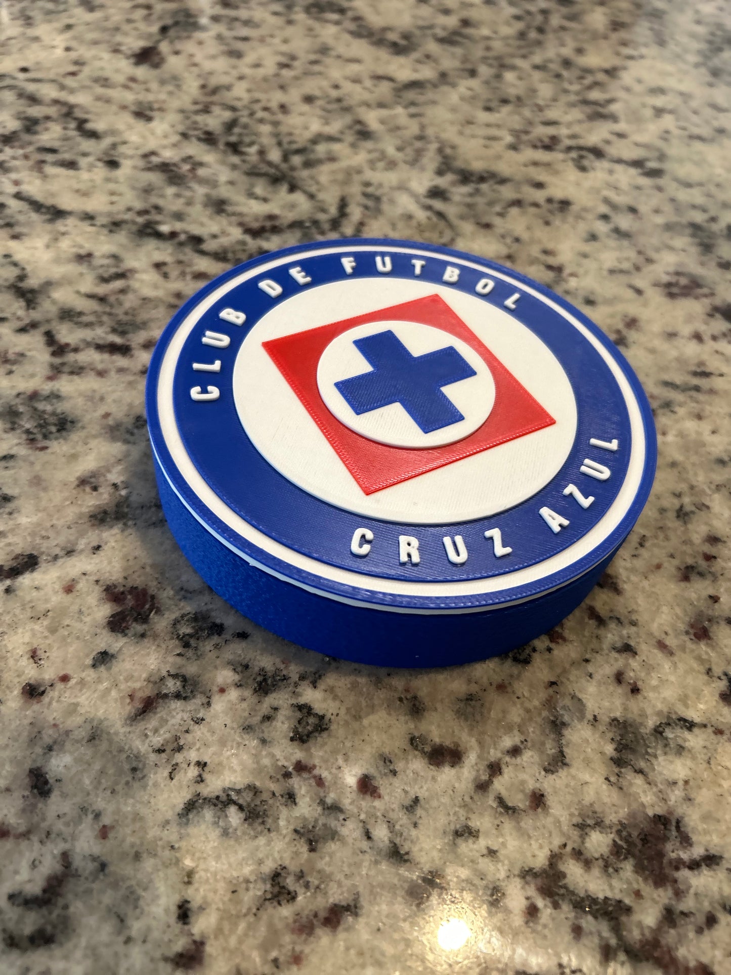 Cruz Azul 3D Printed Decorative Box