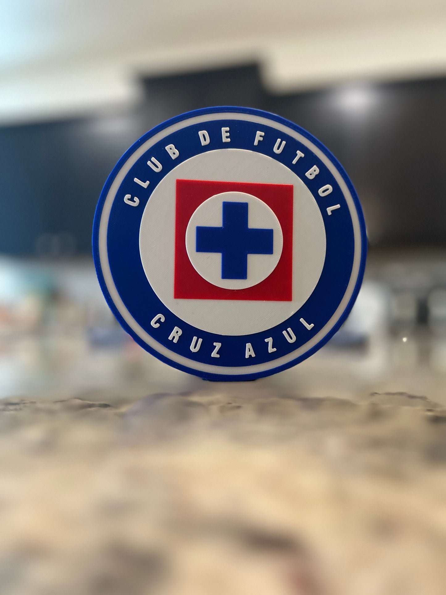 Cruz Azul 3D Printed Decorative Box