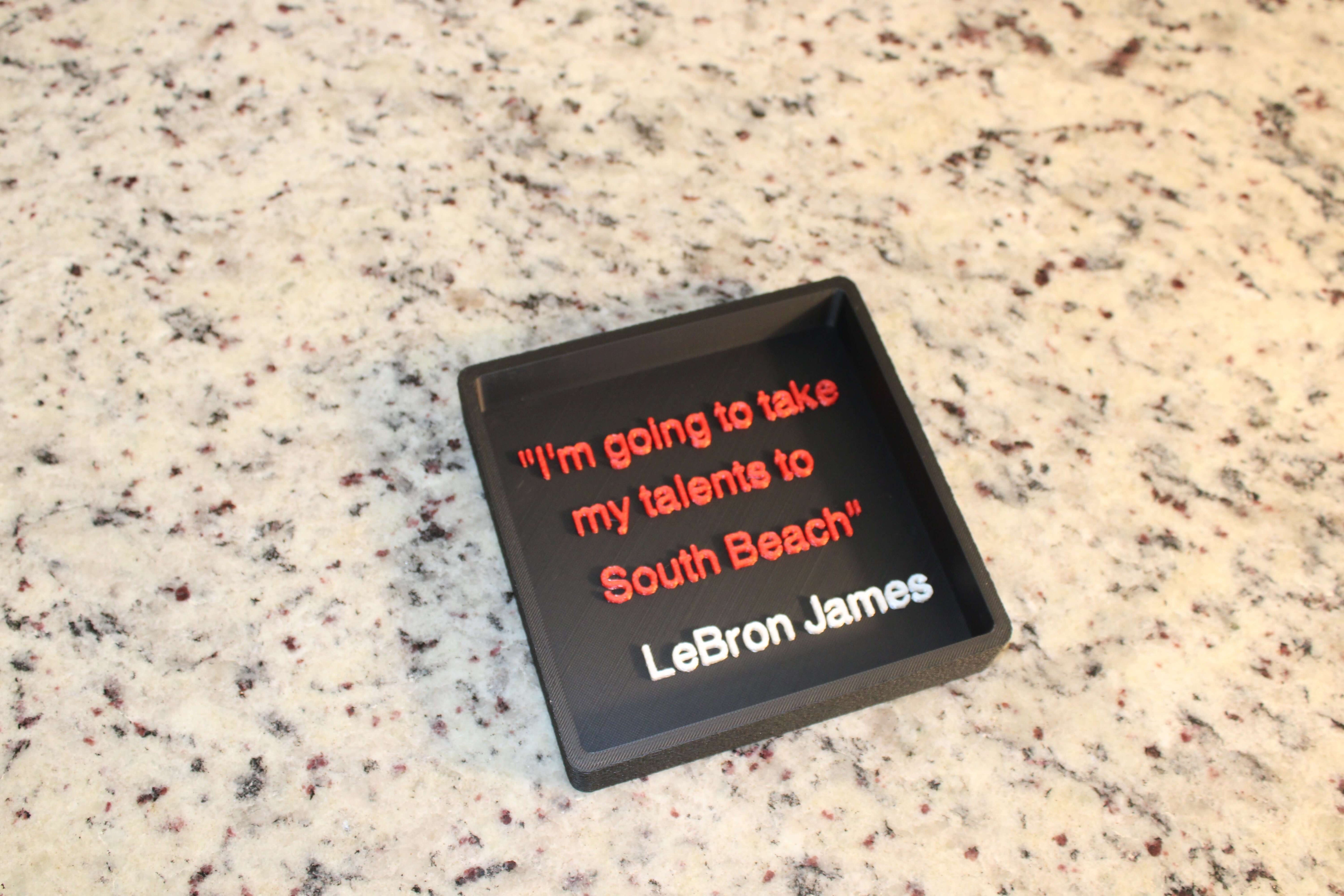 Man Cave Sign - Customized Heat 3D Logo Stash Box. Tiki-Taka3D