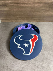 Houston Texans 3D Logo Plaque | Magnetic Keepsake Box | NFL Fan Wall Art Decor Tiki-Taka3D