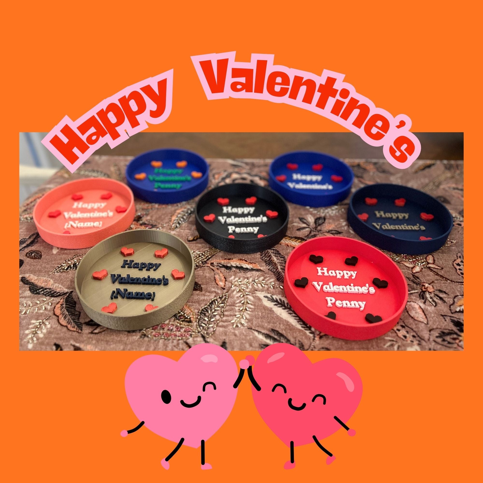 Florida Gators 3D Printed Storage Box | UF Gift | Graduation Gift | Desk Organizer | Go Gators College Gift Tiki-Taka3D