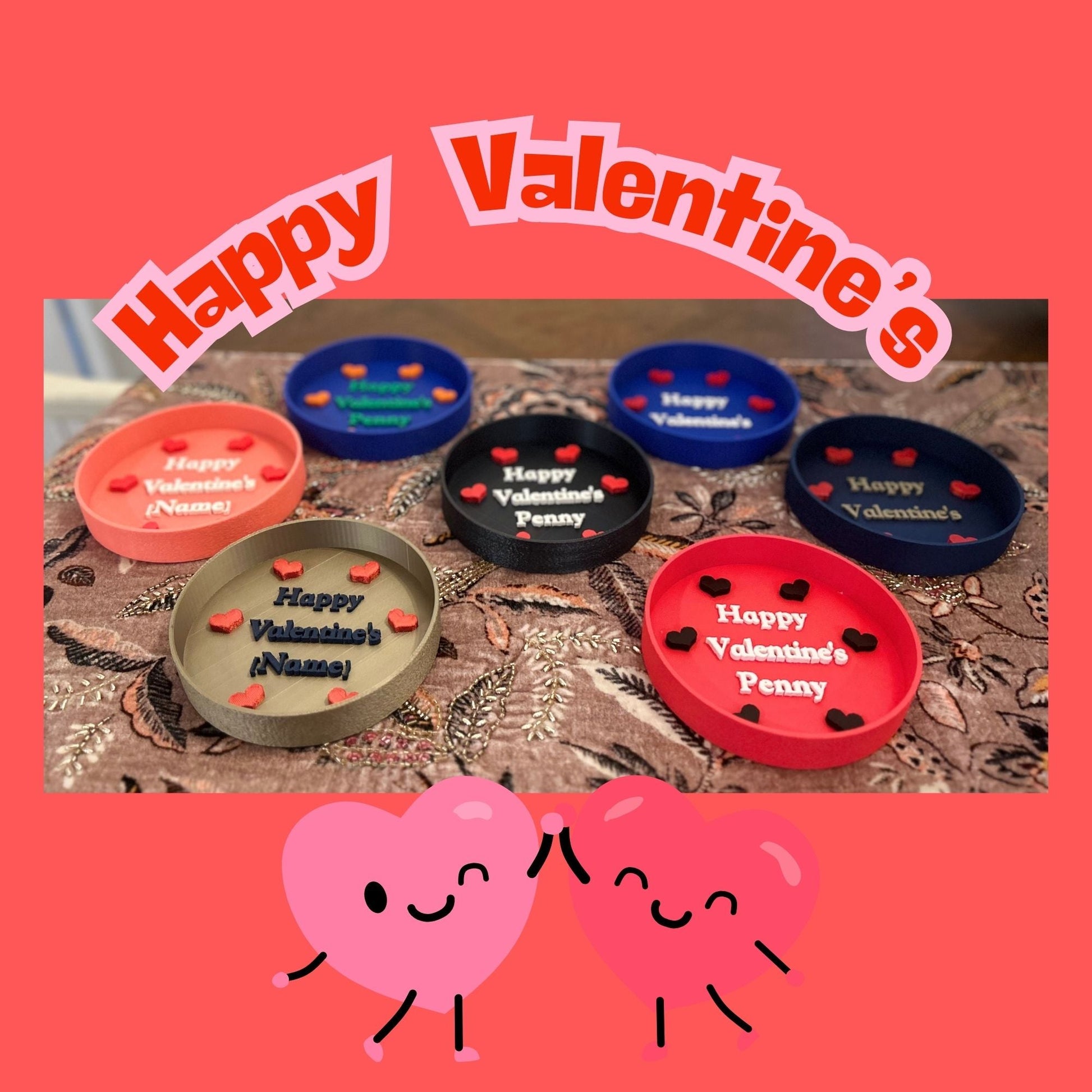 Georgia Bulldogs 3D Printed Storage Box | UGA Gift | Graduation Gift | Desk Organizer | Personalized College Gift Tiki-Taka3D