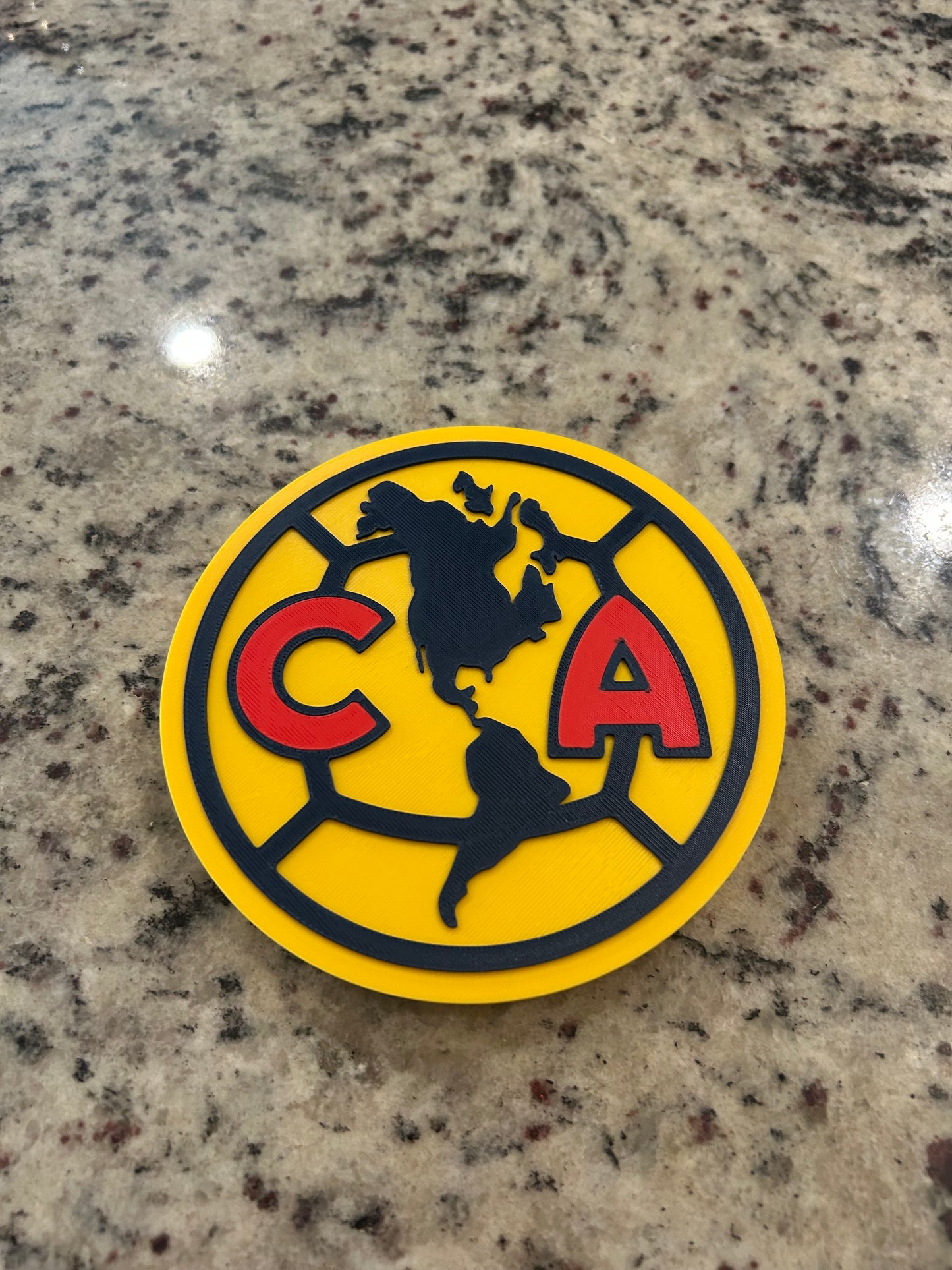 Club América 3D Printed Decorative Box
