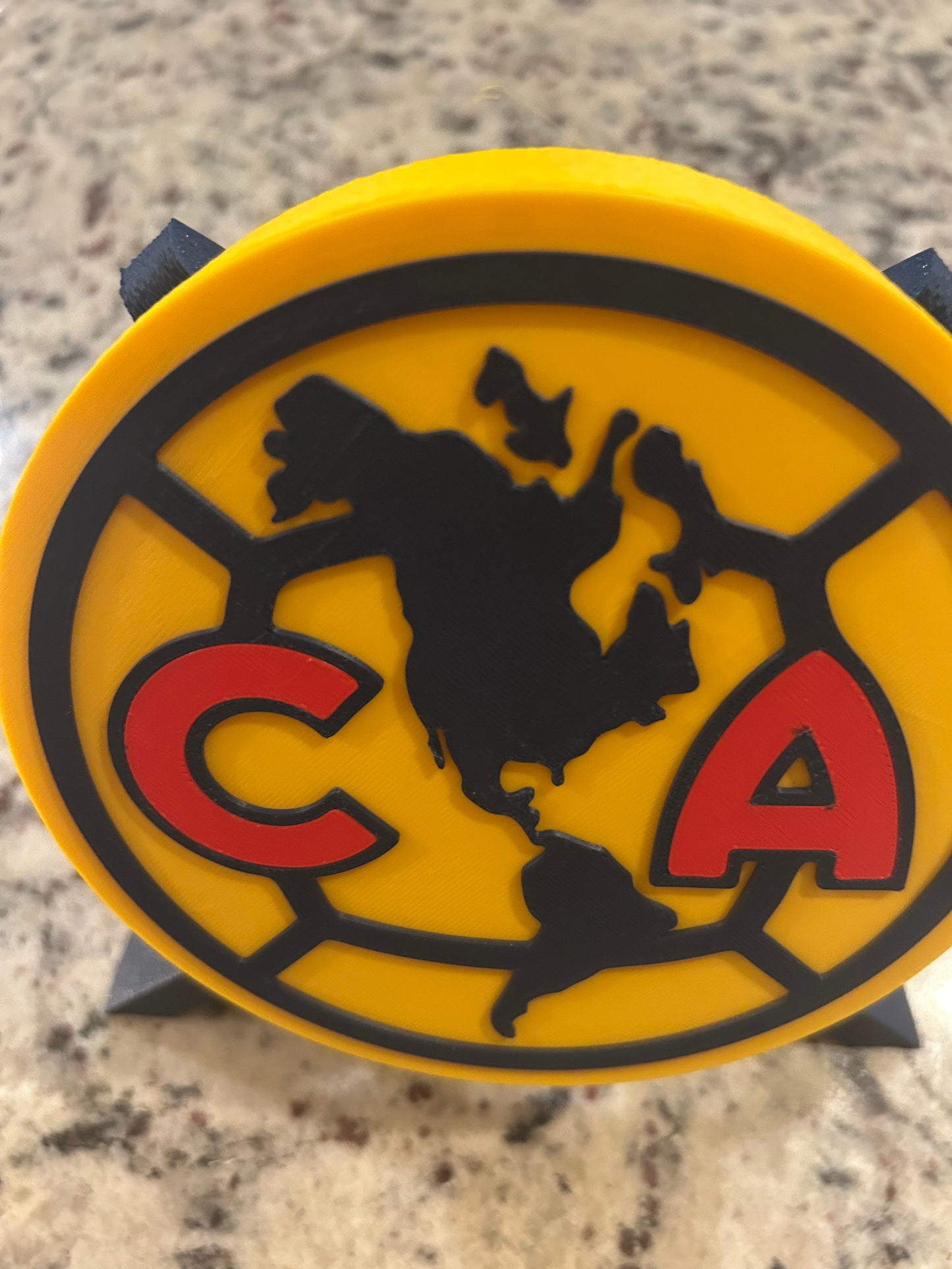 Club América 3D Printed Decorative Box