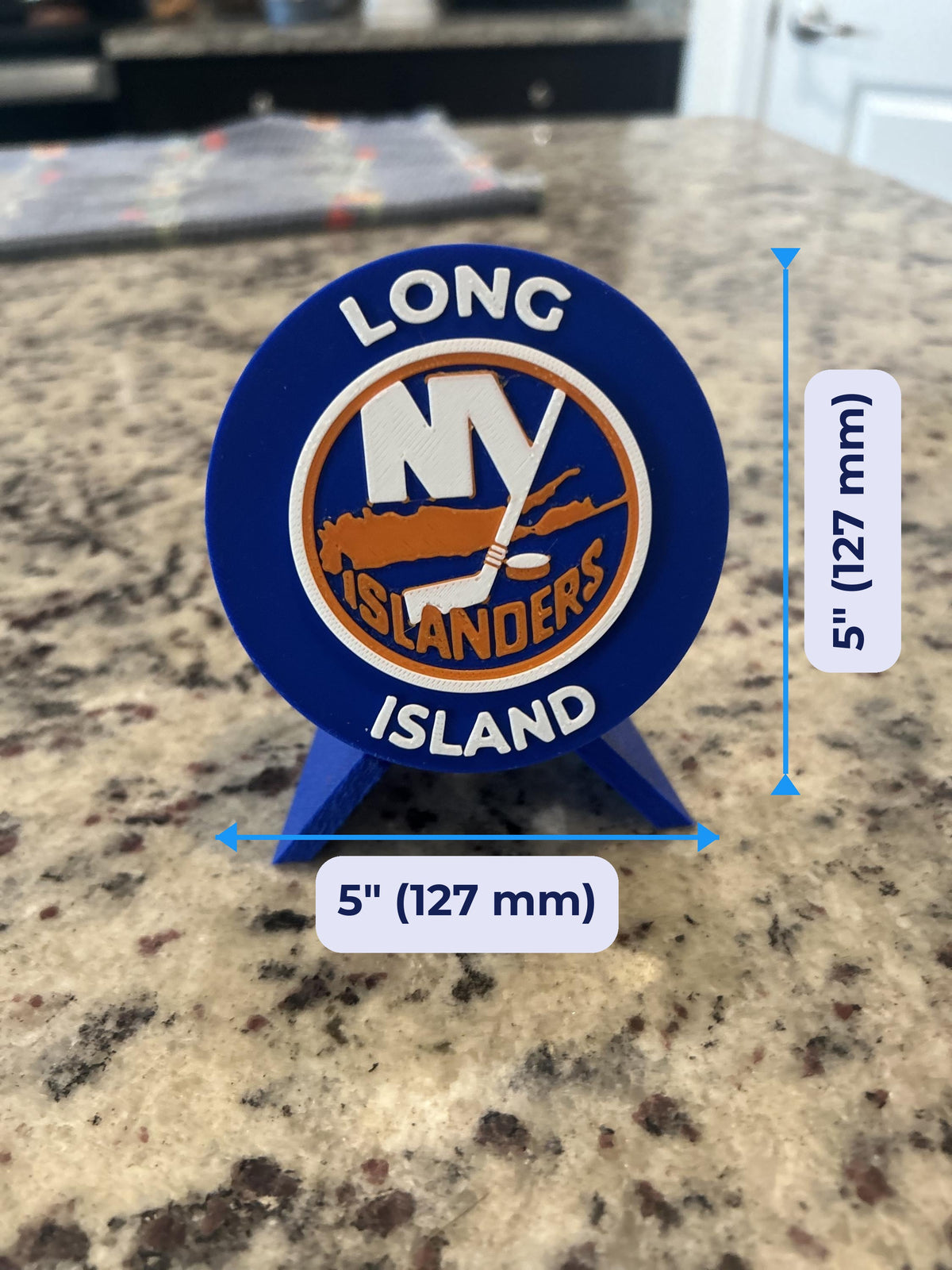 3D printed roundel display 5 inch (127 mm) size, fan gift, made in USA