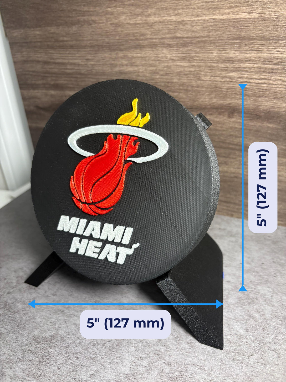 3D printed roundel display 5 inch (127 mm) size, fan gift, made in USA