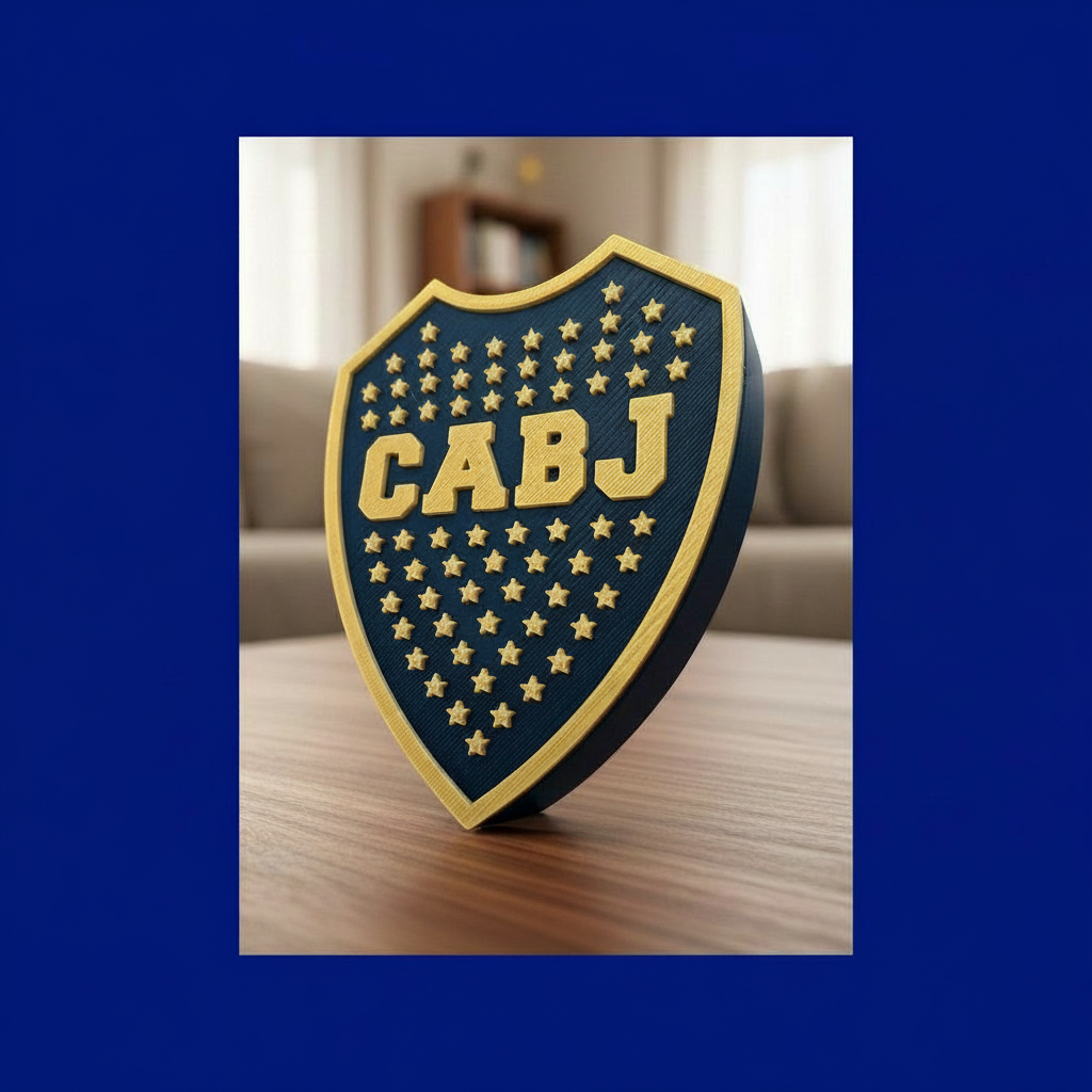 Boca Juniors 3D Printed Decorative Box